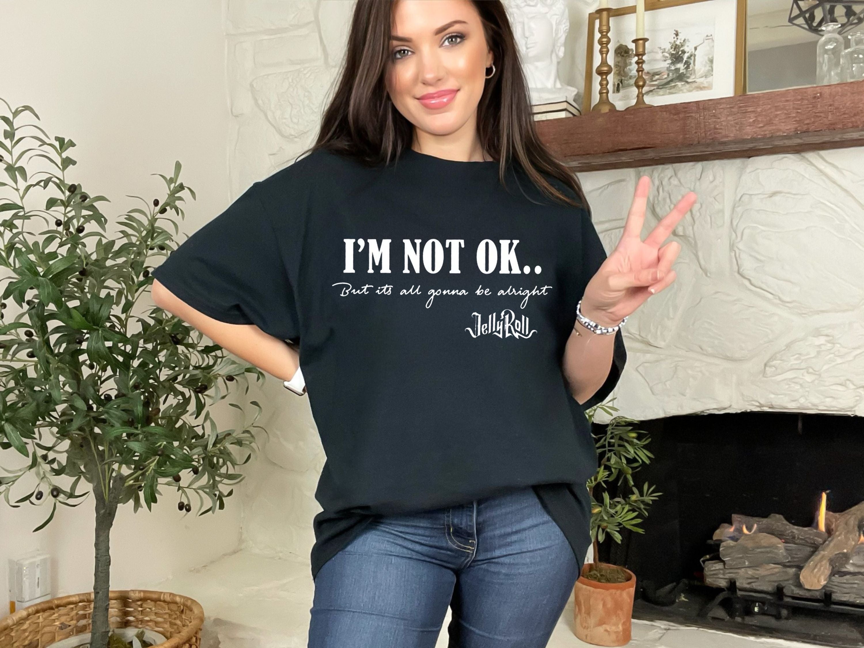 Malachitee "I'm Not Okay lyrics" Post Malone Music Tour T-Shirt V1