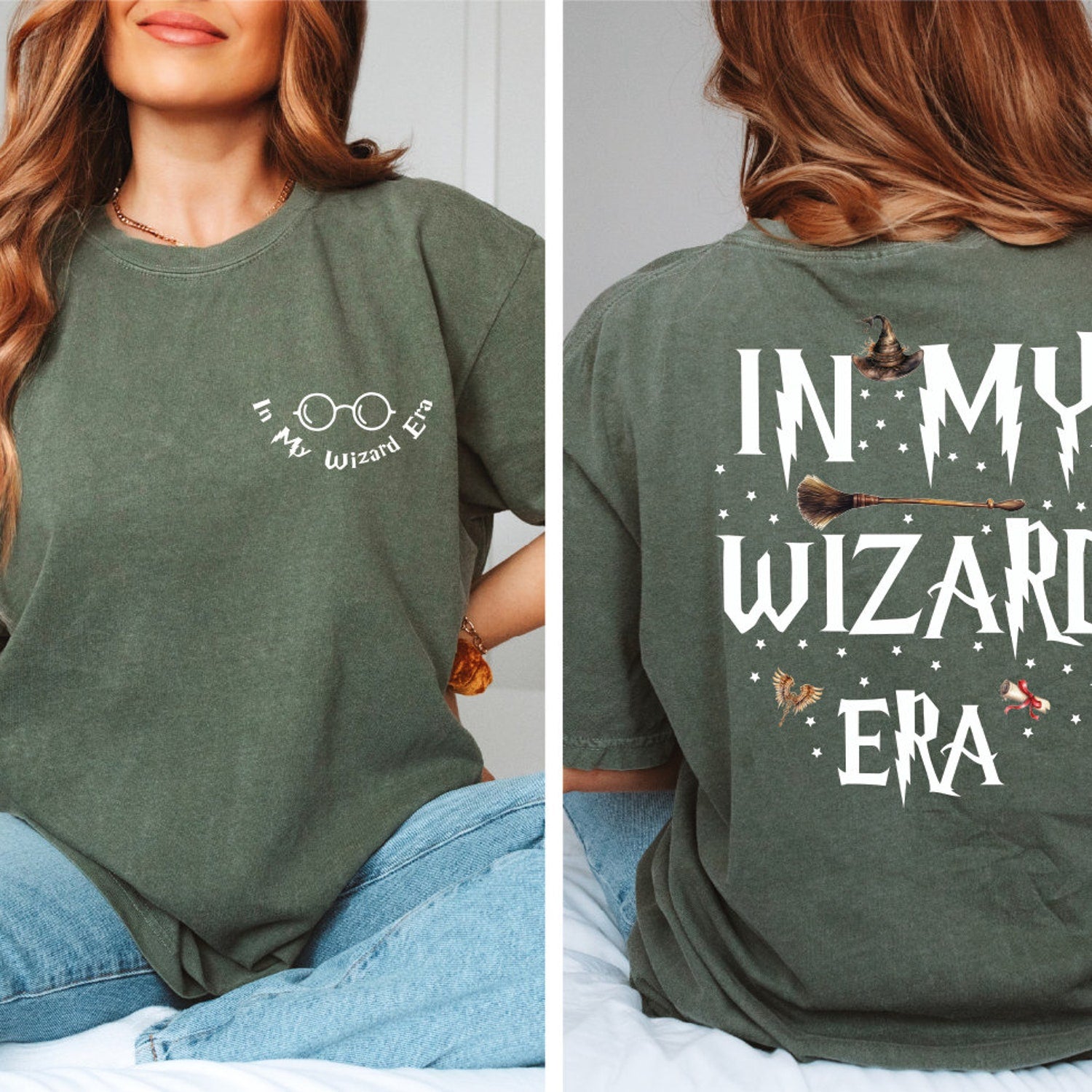 Malachitee "Two-sided In My Wizard Era" Taylor Swift Shirt