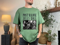 Malachitee "Post Malone vs Jelly Roll" Posty Concert Tour Shirt V2
