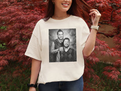 Malachitee "Jelly Roll Funny Tour 2025" Post Malone T-Shirt