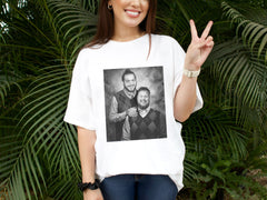 Malachitee "Jelly Roll Funny Tour 2025" Post Malone T-Shirt