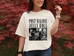 Malachitee "Post Malone vs Jelly Roll" Posty Concert Tour Shirt V2