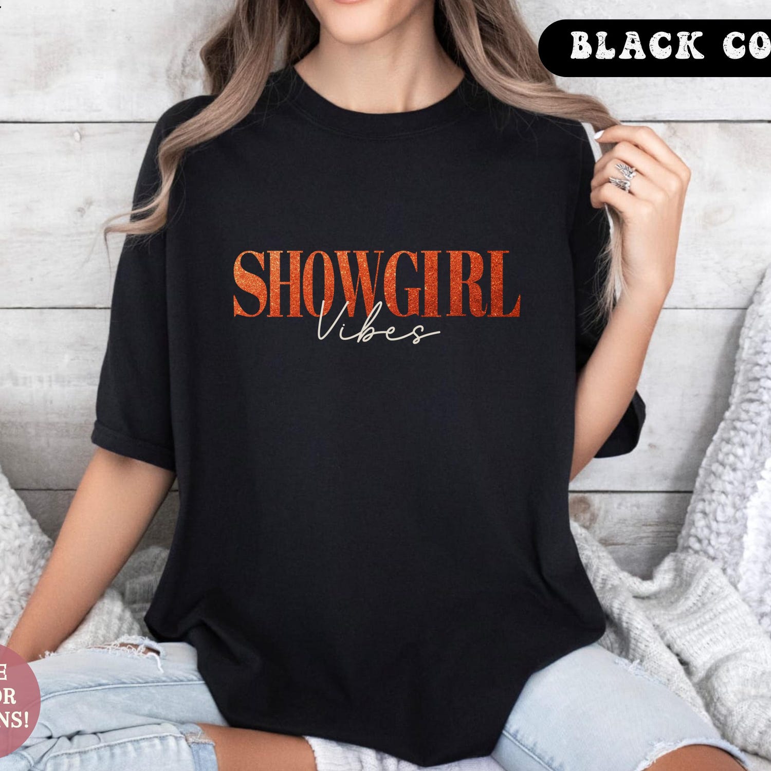 Malachitee "Showgirl Vibes" Taylor Swift T-Shirt