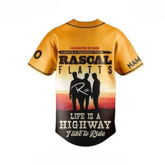 Malachitee "Life is a Highway"  Rascal Flatts Tour 2025 Custom Jerseys