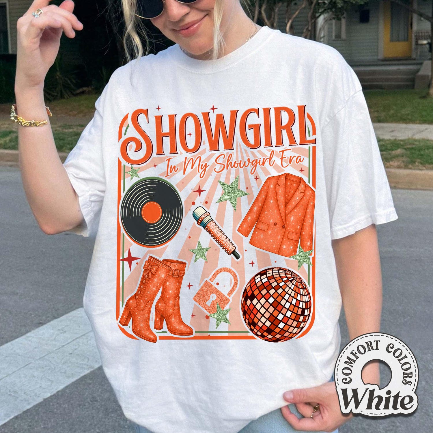Malachitee "In My Showgirl Era" Taylor Swift T-Shirt