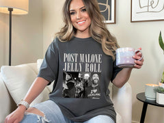 Malachitee "Post Malone vs Jelly Roll" Posty Concert Tour Shirt V1