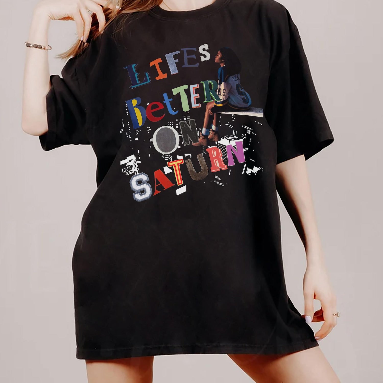 Malachitee "CTRL Colorful S.O.S" SZA Shirt
