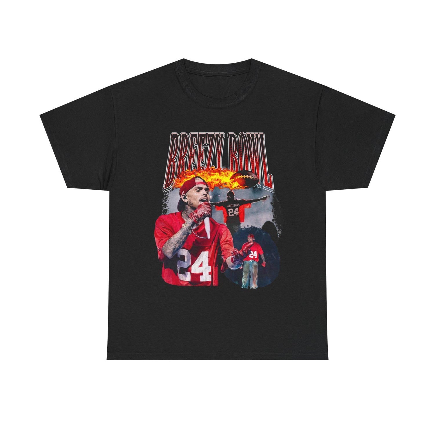 Malachitee "Breezy Bowl No 24" Chris Brown Music Tour T-Shirt