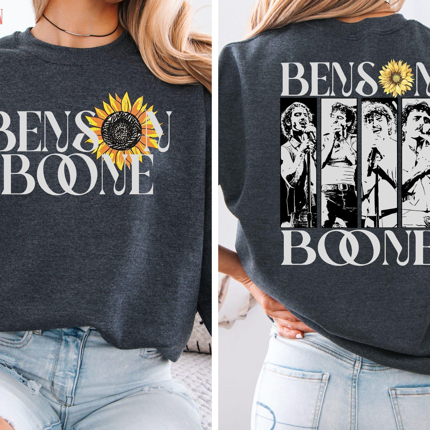Malachitee "American Heart World Tour" Benson Boone T-Shirt