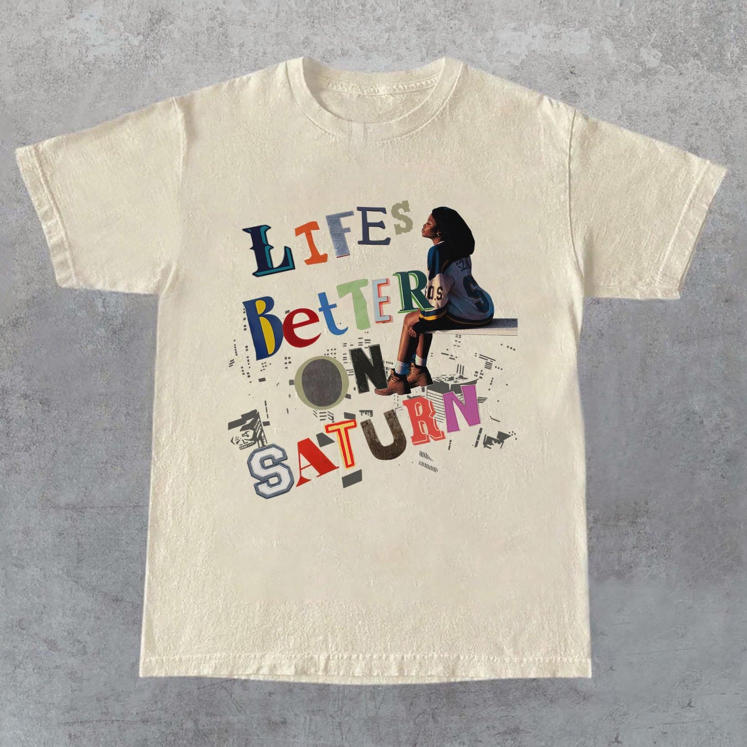 Malachitee "CTRL Colorful S.O.S" SZA Shirt