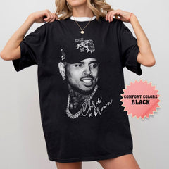 Malachitee "Breezy Bowl XX" Chris Brown Music Y2K T-Shirt