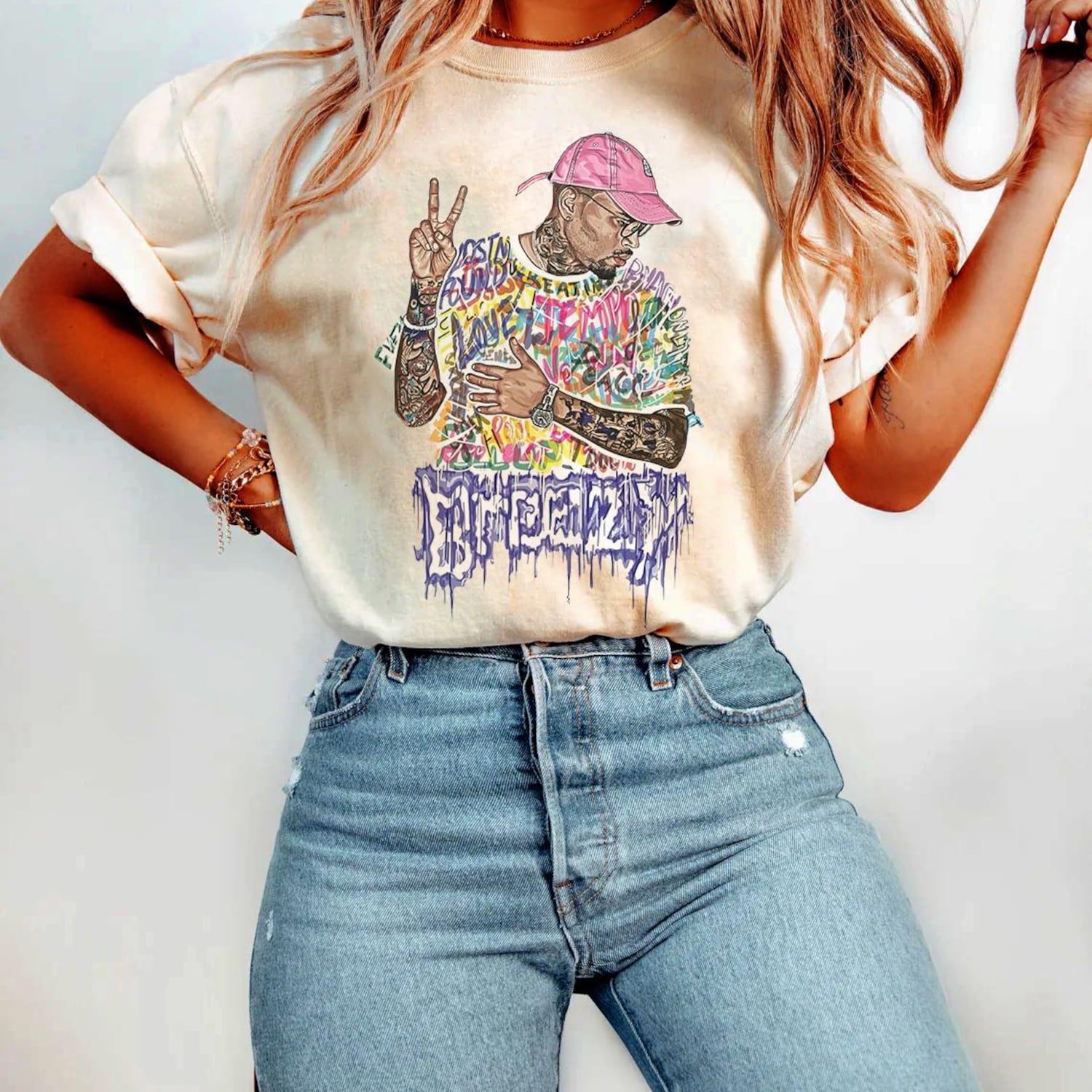 Malachitee "Breezy Bow XX" Chris Brown Music Concert 2025 Shirt