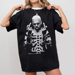 Malachitee "Breezy Bowl XX Middle Finger" Chris Brown Shirt
